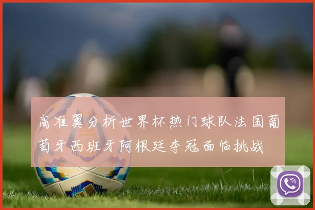 高准翼分析世界杯热门球队法国葡萄牙西班牙阿根廷夺冠面临挑战