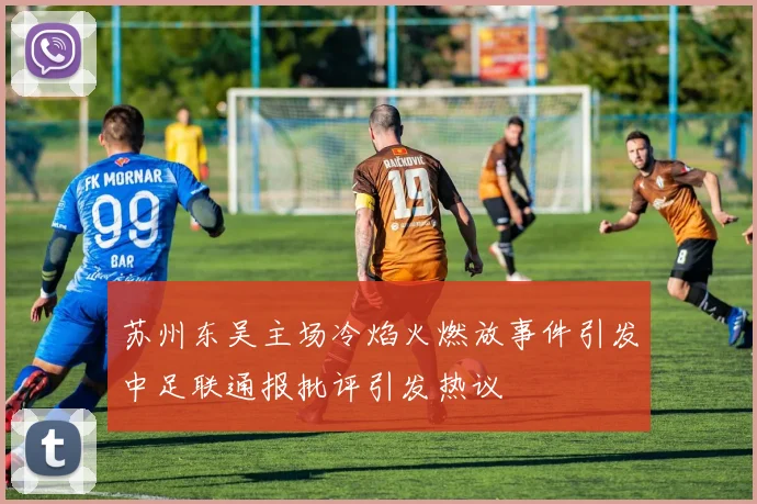 苏州东吴主场冷焰火燃放事件引发中足联通报批评引发热议